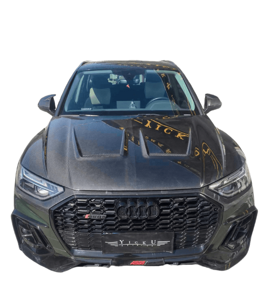 Audi Q5 SQ5 FY 2018-ON with Aftermarket Parts - Hood Dry Pre-preg Carbon Fiber from Aero Republic