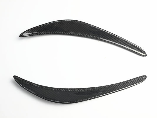 Audi R8 Gen 1 V8 V10 2006 2007 2008 2009 2010 2011 2012 2013 2014 2015 with Aftermarket Parts - Front Canards Carbon Fiber from Aero Republic