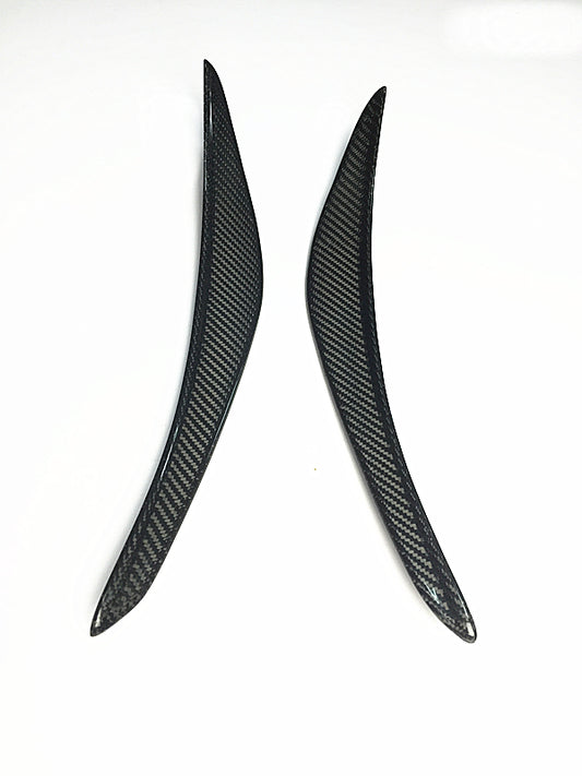 Audi R8 Gen 1 V8 V10 2006 2007 2008 2009 2010 2011 2012 2013 2014 2015 with Aftermarket Parts - Front Canards Carbon Fiber from Aero Republic