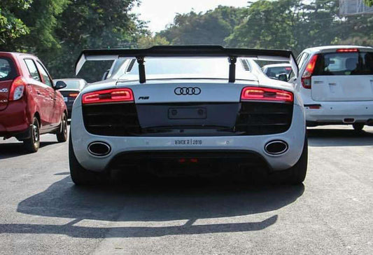 Audi R8 Gen 1 V8 V10 2006 2007 2008 2009 2010 2011 2012 2013 2014 2015 with Aftermarket Parts - PPI Style Rear Wing Carbon Fiber from Aero Republic