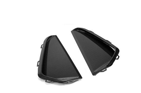 Audi RS3 8Y.5 Facelift 2025-ON with Aftermarket Parts - OEM Style Front Side Air Duct Vent Trims Dry Pre-preg Carbon Fiber from Aero Republic