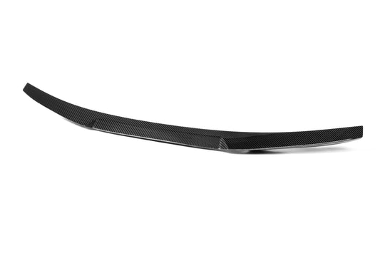 Audi RS5 S5 A5 B8 B8.5 Sportback Sedan 2008 2009 2010 2011 2012 2013 2014 2015 2016 with Aftermarket Parts - M4 Style Rear Lip Spoiler Carbon Fiber from Aero Republic