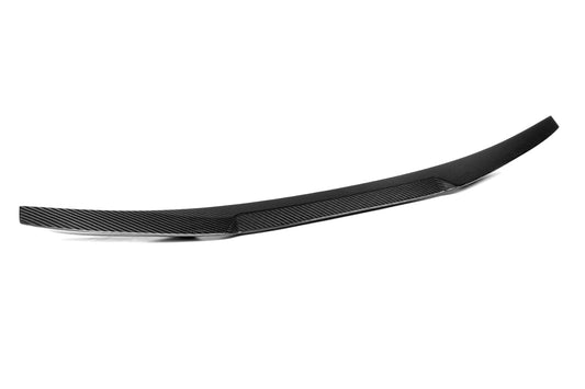 Audi RS5 S5 A5 B8 B8.5 Sportback Sedan 2008 2009 2010 2011 2012 2013 2014 2015 2016 with Aftermarket Parts - M4 Style Rear Lip Spoiler Carbon Fiber from Aero Republic