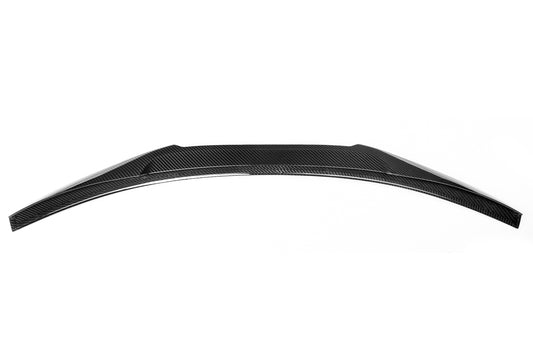 Audi RS5 S5 A5 B8 B8.5 Sportback Sedan 2008 2009 2010 2011 2012 2013 2014 2015 2016 with Aftermarket Parts - M4 Style Rear Lip Spoiler Carbon Fiber from Aero Republic