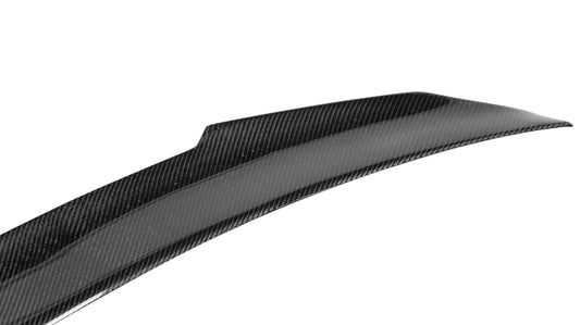 Audi RS5 S5 A5 B8 B8.5 Sportback Sedan 2008 2009 2010 2011 2012 2013 2014 2015 2016 with Aftermarket Parts - PSM Style Rear Lip Spoiler Carbon Fiber from Aero Republic