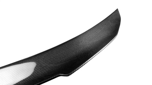 Audi RS5 S5 A5 B8 B8.5 Sportback Sedan 2008 2009 2010 2011 2012 2013 2014 2015 2016 with Aftermarket Parts - PSM Style Rear Lip Spoiler Carbon Fiber from Aero Republic