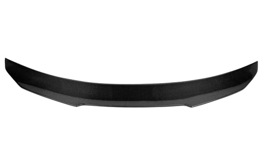 Audi RS5 S5 A5 B8 B8.5 Sportback Sedan 2008 2009 2010 2011 2012 2013 2014 2015 2016 with Aftermarket Parts - PSM Style Rear Lip Spoiler Carbon Fiber from Aero Republic
