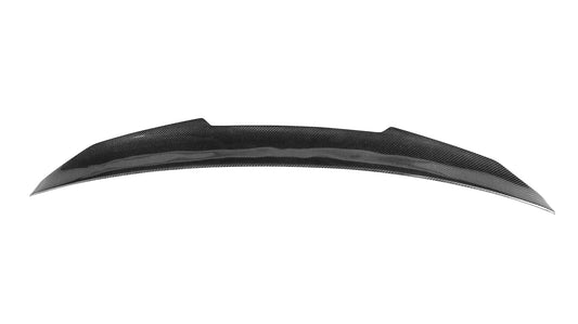 Audi RS5 S5 A5 B8 B8.5 Sportback Sedan 2008 2009 2010 2011 2012 2013 2014 2015 2016 with Aftermarket Parts - PSM Style Rear Lip Spoiler Carbon Fiber from Aero Republic