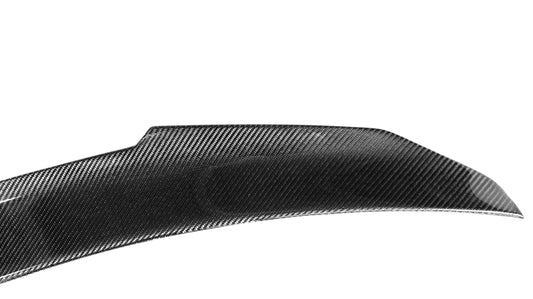 Audi RS5 S5 A5 B8 B8.5 Sportback Sedan 2008 2009 2010 2011 2012 2013 2014 2015 2016 with Aftermarket Parts - PSM Style Rear Lip Spoiler Carbon Fiber from Aero Republic
