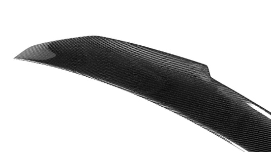 Audi RS5 S5 A5 B8 B8.5 Sportback Sedan 2008 2009 2010 2011 2012 2013 2014 2015 2016 with Aftermarket Parts - PSM Style Rear Lip Spoiler Carbon Fiber from Aero Republic