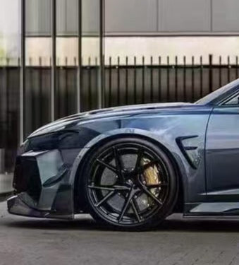 Audi RS6 C8 & RS7 C8 2020-ON with Aftermarket Parts - M Style Fenders Trim Carbon Fiber from Aero Republic