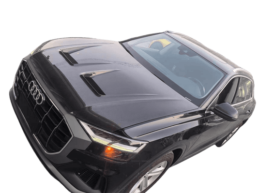 Audi RSQ8 SQ8 Q8 2020-ON with Aftermarket Parts - Hood Dry Pre-preg Carbon Fiber from Aero Republic