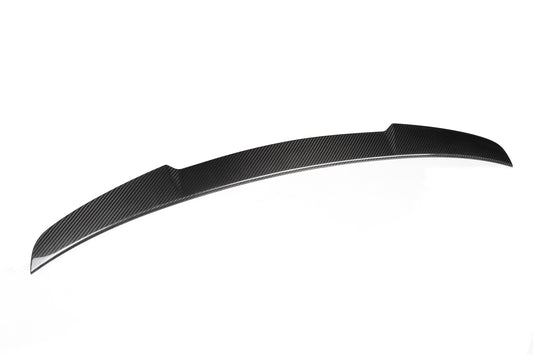 Audi S3 A3 8V 2014 2015 2016 2017 2018 2019 2020 2021 2022 2023 2024 with Aftermarket Parts - V Style Rear Lip Spoiler Pre-preg Carbon from Aero Republic
