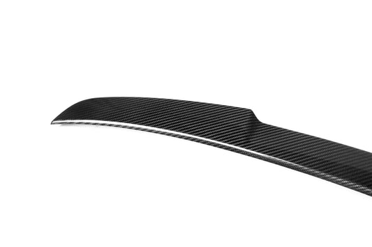 Audi S3 A3 8V 2014 2015 2016 2017 2018 2019 2020 2021 2022 2023 2024 with Aftermarket Parts - V Style Rear Lip Spoiler Pre-preg Carbon from Aero Republic