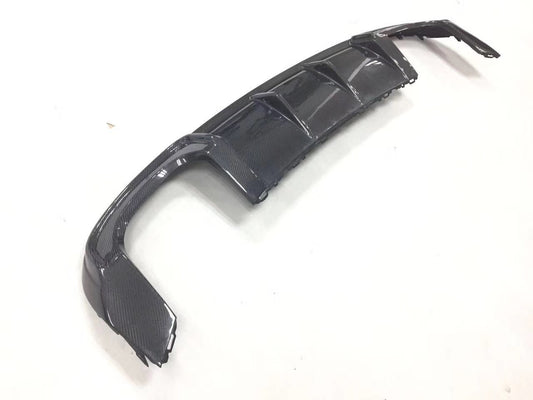 Audi S3 A3 S bumper (with S bumper) 8.5V 2017 2018 2019 2020 with Aftermarket Parts - Rear Diffuser Carbon Fiber from Aero Republic