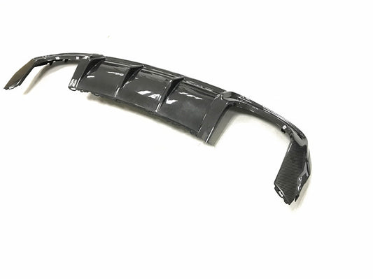 Audi S3 A3 S bumper (with S bumper) 8.5V 2017 2018 2019 2020 with Aftermarket Parts - Rear Diffuser Carbon Fiber from Aero Republic