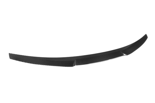Audi S4 A4 B8 B8.5 Sedan 2009 2010 2011 2012 2013 2014 2015 2016 with Aftermarket Parts - M4 Style Rear Lip Spoiler Carbon Fiber from Aero Republic