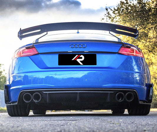 Audi TTRS TTS MK3 8S Pre-facelift (not compatible with base TT) 2017 2018 2019 with Aftermarket Parts - AP Style Rear Wing Carbon Fiber from Aero Republic