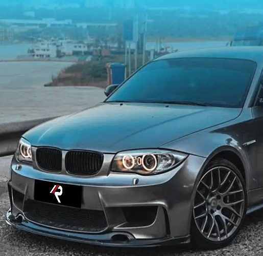 BMW 1M E82 2011 with Aftermarket Parts - R Style Front Lip Carbon Fiber from Aero Republic