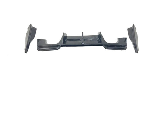 BMW 1M E82 2011 with Aftermarket Parts - R Style Rear Diffuser & Canards Carbon Fiber from Aero Republic