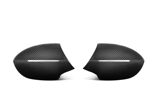 BMW 1M E87 2004 2005 2006 2007 2008 2009 2010 2011 with Aftermarket Parts - OE Style Replacement Mirror Caps Pre-preg Carbon Fiber from Aero Republic