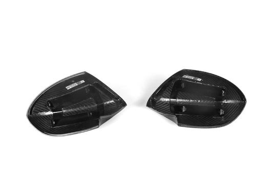 BMW 1M E87 2004 2005 2006 2007 2008 2009 2010 2011 with Aftermarket Parts - OE Style Replacement Mirror Caps Pre-preg Carbon Fiber from Aero Republic