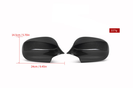 BMW 1 Series 135is 135i 130i 128i 125i 120i 118i 116i 123d 120d 118d 116d LCI E87 2008 2009 2010 2011 & E81 2010 2011 2012 & E82 E88 2011 2012 2013 with Aftermarket Parts - OE Style Replacement Mirror Caps Carbon Fiber from Aero Republic