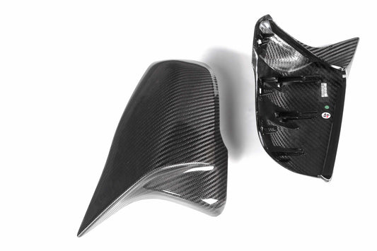 BMW 2 Series 228 M235 F44 2020 2021 2022 2023 2024 (Fits both Pre-LCI & LCI) with Aftermarket Parts - M Style Replacement Mirror Caps Pre-preg Carbon Fiber from Aero Republic
