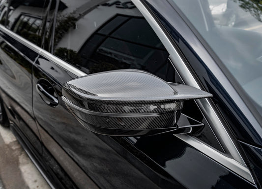 BMW 2 Series 230 G42 2022-ON LHD (Left Hand Drive Only) & RHD (Right Hand Drive Only) with Aftermarket Parts - G8X M Style / LHD & RHD Replacement Mirror Caps Pre-preg Carbon Fiber from Aero Republic