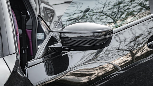 BMW 2 Series 230 G42 2022-ON LHD (Left Hand Drive Only) & RHD (Right Hand Drive Only) with Aftermarket Parts - G8X M Style / LHD & RHD Replacement Mirror Caps Pre-preg Carbon Fiber from Aero Republic