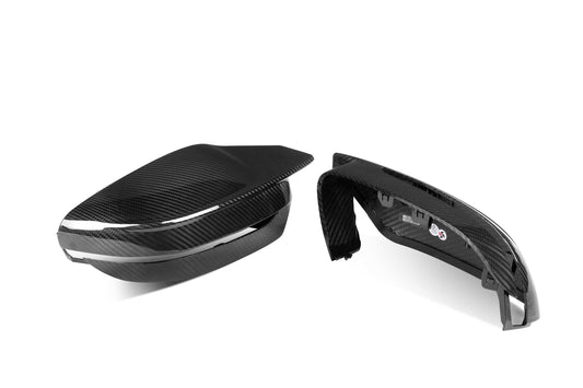 BMW 2 Series 230 G42 2022-ON LHD (Left Hand Drive Only) & RHD (Right Hand Drive Only) with Aftermarket Parts - G8X M Style / LHD & RHD Replacement Mirror Caps Pre-preg Carbon Fiber from Aero Republic