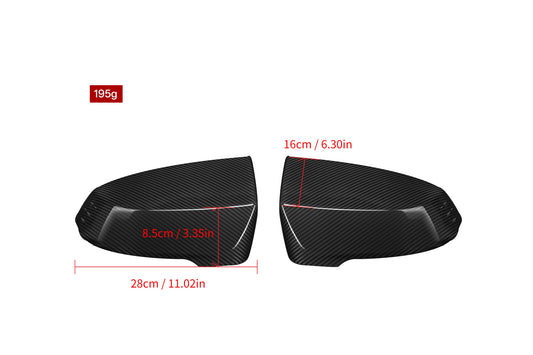 BMW 2 Series M235 228 F74 2025-ON with Aftermarket Parts - OEM Style Mirror Caps Dry Pre-preg Carbon Fiber from Aero Republic