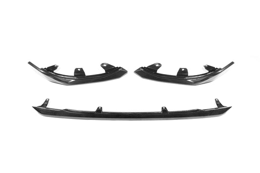 BMW 2 Series M240 230 (with M-Package bumper only, does not fit base bumper) G42 2022 2023 2024 with Aftermarket Parts - MP Style Rear Side Diffuser Pre-preg Carbon Fiber from Aero Republic