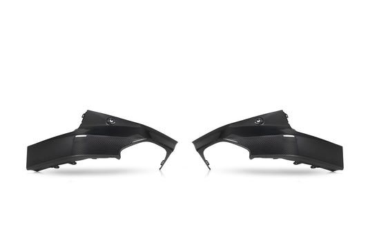 Mercedes BMW 2 Series M240 230 (for 230 model requires rear diffuser converison to M240, to be able to install this item, please search sku: AR-HC0101007-PP for purchase) G42 2022 2023 2024 with Aftermarket Parts - OE Style Rear Side Diffuser Pre-preg Carbon Fiber from Aero Republic