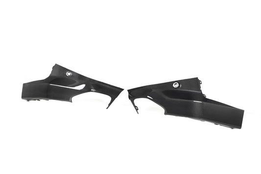 Mercedes BMW 2 Series M240 230 (for 230 model requires rear diffuser converison to M240, to be able to install this item, please search sku: AR-HC0101007-PP for purchase) G42 2022 2023 2024 with Aftermarket Parts - OE Style Rear Side Diffuser Pre-preg Carbon Fiber from Aero Republic