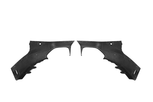 Mercedes BMW 2 Series M240 230 (for 230 model requires rear diffuser converison to M240, to be able to install this item, please search sku: AR-HC0101007-PP for purchase) G42 2022 2023 2024 with Aftermarket Parts - OE Style Rear Side Diffuser Pre-preg Carbon Fiber from Aero Republic