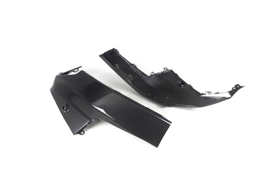 Mercedes BMW 2 Series M240 230 (for 230 model requires rear diffuser converison to M240, to be able to install this item, please search sku: AR-HC0101007-PP for purchase) G42 2022 2023 2024 with Aftermarket Parts - OE Style Rear Side Diffuser Pre-preg Carbon Fiber from Aero Republic