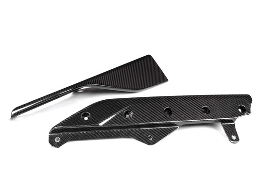 BMW 2 Series M240 230 G42 2022 2023 2024 with Aftermarket Parts - MP Style Side Skirt Winglets Pre-preg Carbon Fiber from Aero Republic