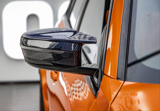 BMW 3 Series M340 G20 LCI 2023-ON RHD (Right Hand Drive Only) with Aftermarket Parts - OE Style Replacement Mirror Caps Pre-preg Carbon Fiber from Aero Republic