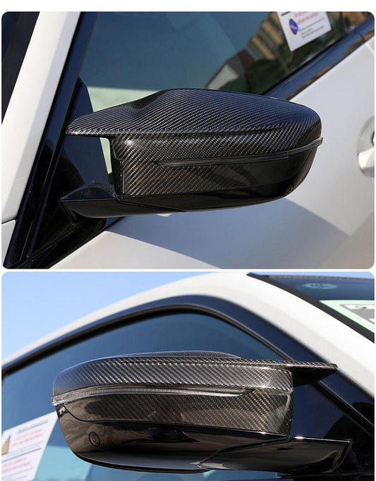 BMW 3 Series M340 G20 LCI 2023-ON RHD (Right Hand Drive Only) with Aftermarket Parts - OE Style Replacement Mirror Caps Pre-preg Carbon Fiber from Aero Republic