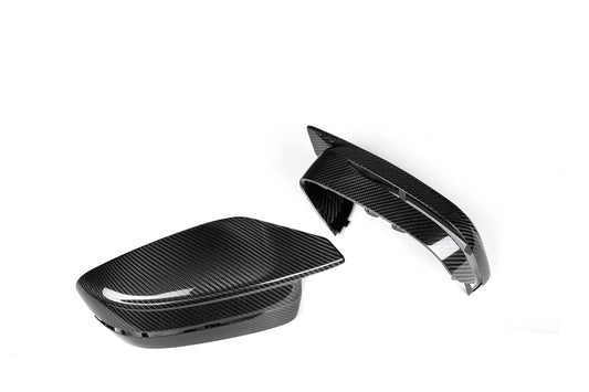 BMW 3 Series M340 G20 LCI 2023-ON RHD (Right Hand Drive Only) with Aftermarket Parts - OE Style Replacement Mirror Caps Pre-preg Carbon Fiber from Aero Republic