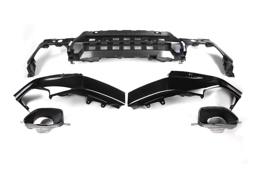 BMW 2 Series M240 230 G42 2022-ON & 2 Series M240i 230i (with M-package bumper, does not fit base model) G42 2022-ON with Aftermarket Parts - MP Style & M240 Conversion Rear Diffuser & Set Pre-preg Carbon Fiber / PP from Aero Republic