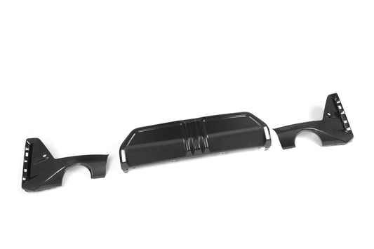 BMW 3 Series M340i 330i G20 G21 LCI 2023-ON with Aftermarket Parts - MP Style Rear Diffuser Carbon Fiber from Aero Republic