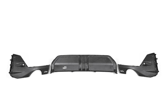 BMW 3 Series M340i 330i G20 G21 LCI 2023-ON with Aftermarket Parts - MP Style Rear Diffuser Carbon Fiber from Aero Republic
