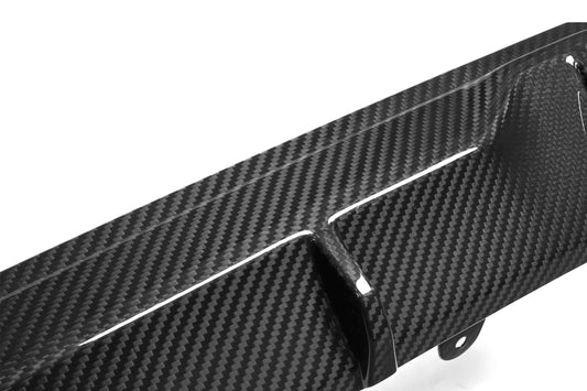 BMW 3 Series M340i 330i (With M-package Bumper, Does Not Fit Base Model Bumper) Pre-LCI G20 G21 2019 2020 2021 2022 with Aftermarket Parts - MP Sports Rear Diffuser Pre-preg Carbon Fiber from Aero Republic