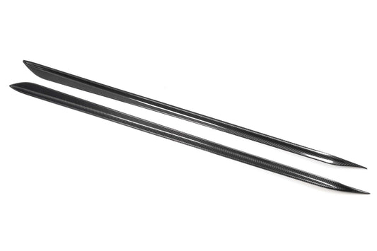BMW 3 Series M340i 330i (With M-package Bumper, Does Not Fit Base Model Bumper) Pre-LCI G20 G21 2019 2020 2021 2022 with Aftermarket Parts - MP Sports Side Skirts Pre-preg Carbon Fiber from Aero Republic