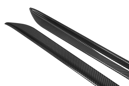 BMW 3 Series M340i 330i (With M-package Bumper, Does Not Fit Base Model Bumper) Pre-LCI G20 G21 2019 2020 2021 2022 with Aftermarket Parts - MP Sports Side Skirts Pre-preg Carbon Fiber from Aero Republic