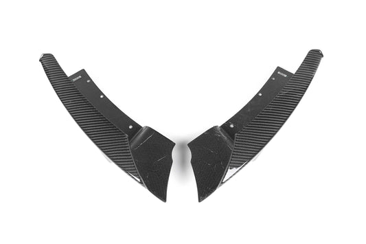 BMW 3 Series M Sport 340i 335i F30 2012 2013 2014 2015 2016 2017 2018 2019 with Aftermarket Parts - MP Style Front Splitter Carbon Fiber from Aero Republic
