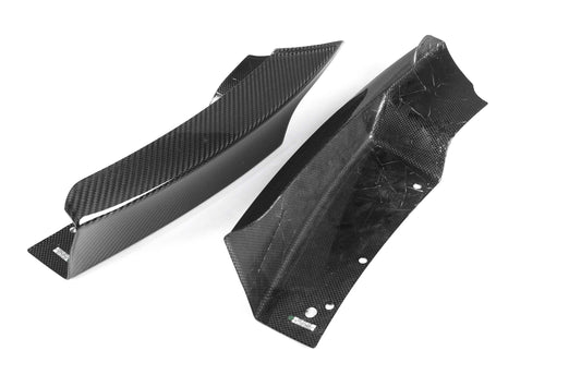 BMW 3 Series M Sport 340i 335i F30 2012 2013 2014 2015 2016 2017 2018 2019 with Aftermarket Parts - MP Style Front Splitter Carbon Fiber from Aero Republic