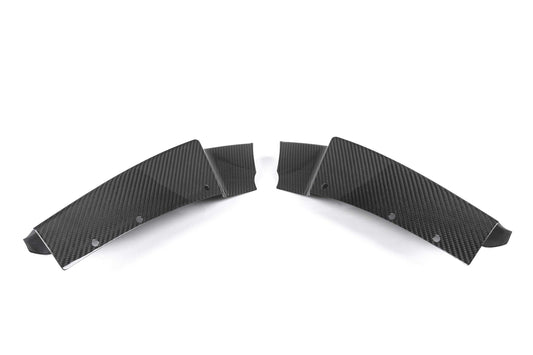 BMW 3 Series M Sport 340i 335i F30 2012 2013 2014 2015 2016 2017 2018 2019 with Aftermarket Parts - MP Style Front Splitter Carbon Fiber from Aero Republic